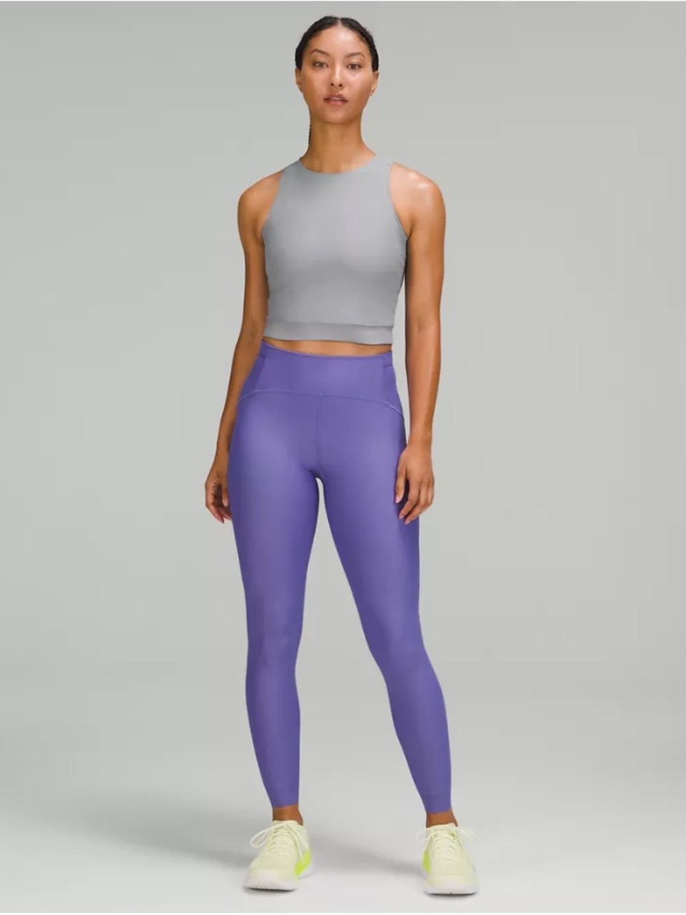 Lululemon SenseKnit Running HR Tight 28" Purple Size 12 NWT